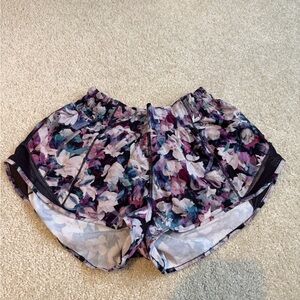 lululemon athletica Purple and Blue Athletic Shorts